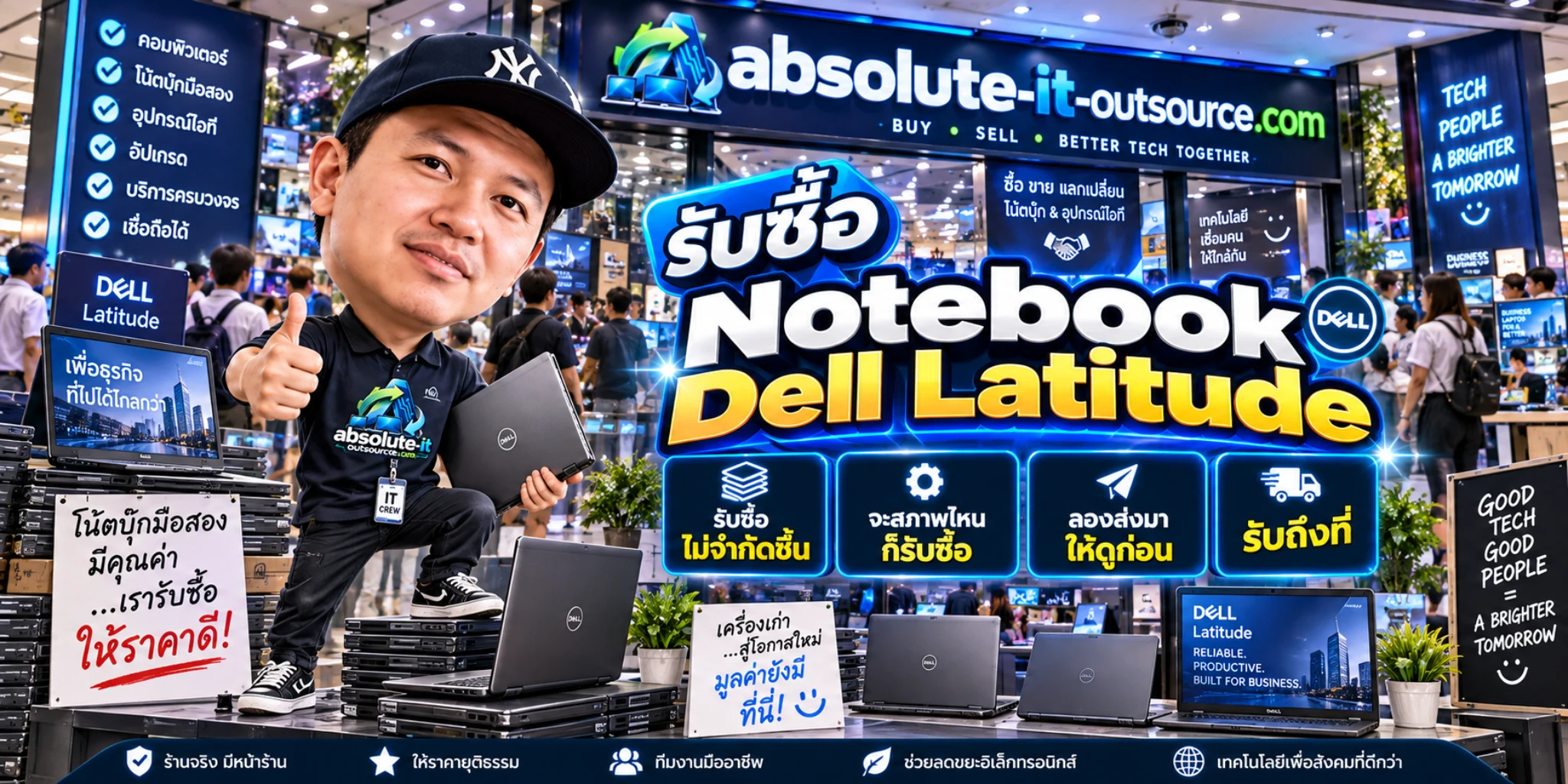 รับซื้อ Notebook Dell Latitude